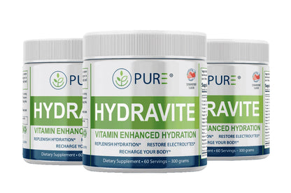 PURE HYDRAVITE, a Vitamin Enhanced Hydration Drink