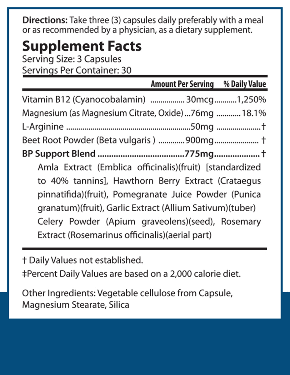 PURE BEETS & MORE Blood Pressure Formula