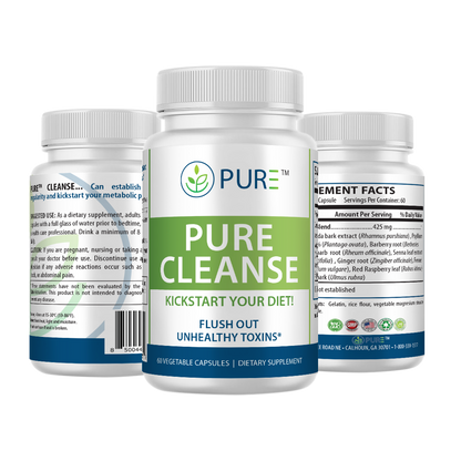 PURE CLEANSE, An All Natural Detox and Cleansing Formula