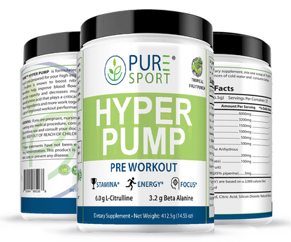 PURE HYPERPUMP, Pre-Workout Powder