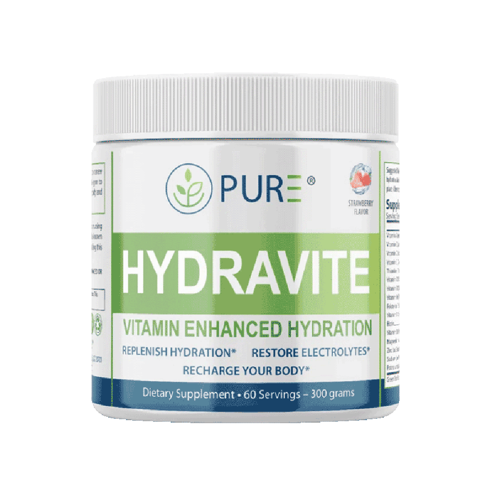 PURE HYDRAVITE, a Vitamin Enhanced Hydration Drink