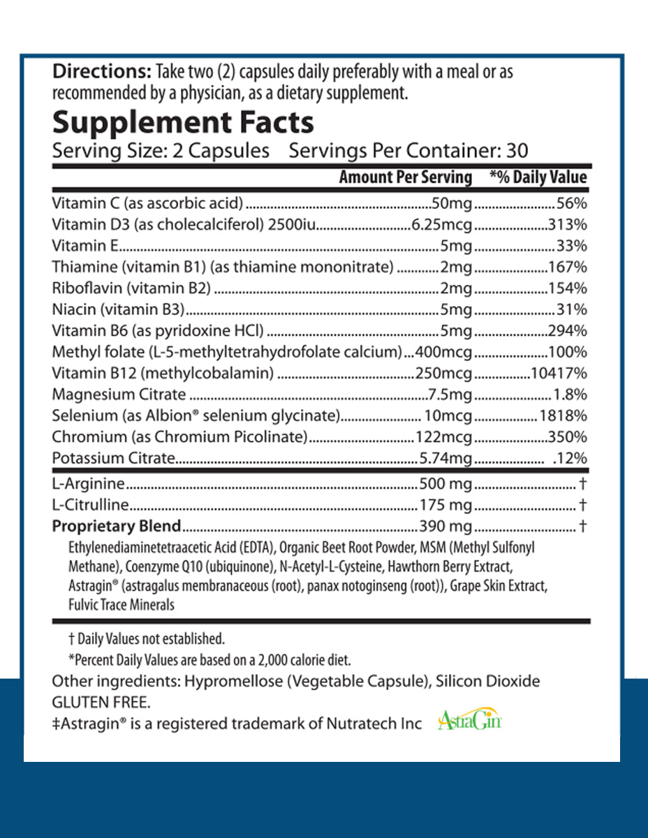 PURE L-ARGININE+ CAPSULES