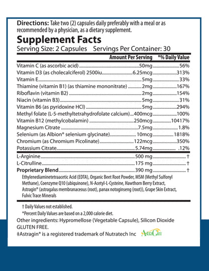 PURE L-ARGININE+ CAPSULES