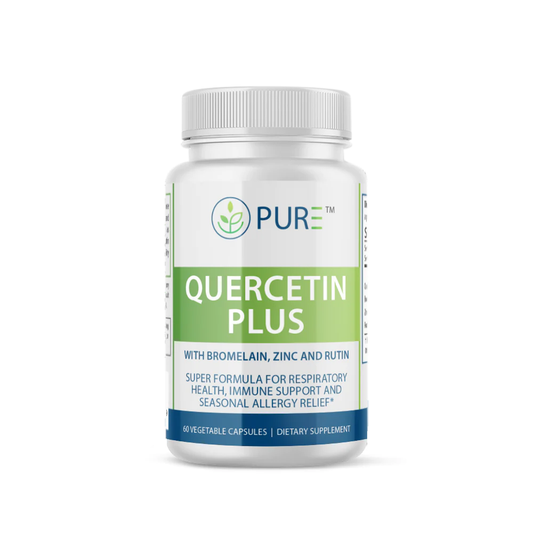 PURE QUERCETIN PLUS With Zinc & Bromelain