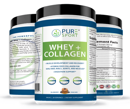 PURE WHEY PROTEIN + COLLAGEN