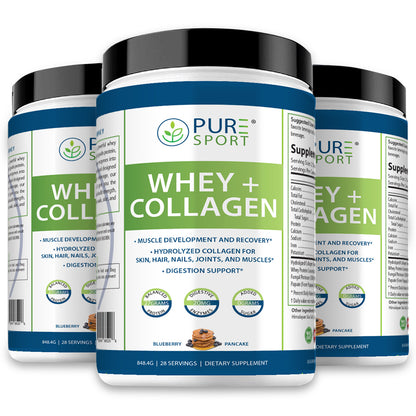 PURE WHEY PROTEIN + COLLAGEN