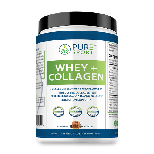 PURE WHEY PROTEIN + COLLAGEN