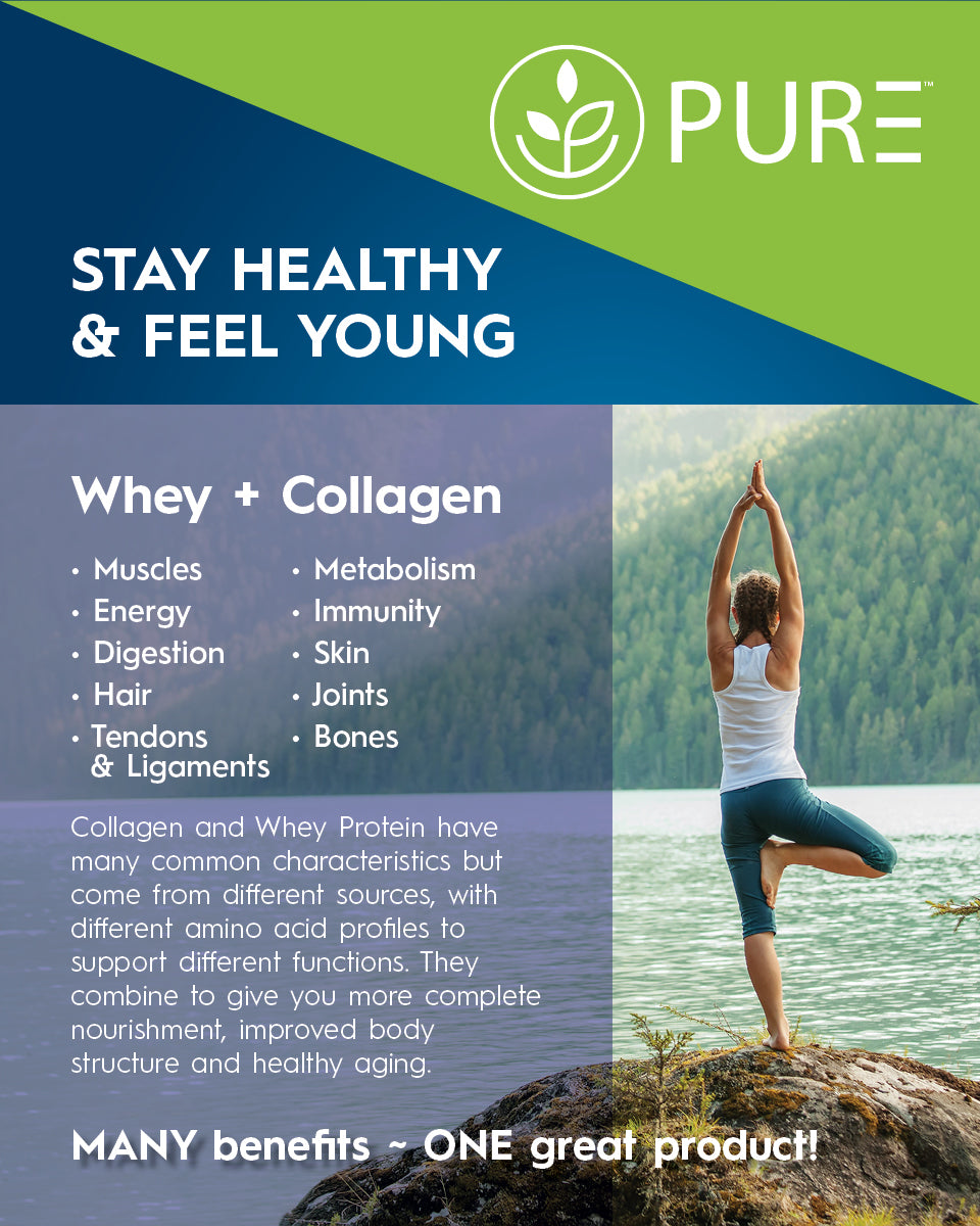 PURE WHEY PROTEIN + COLLAGEN