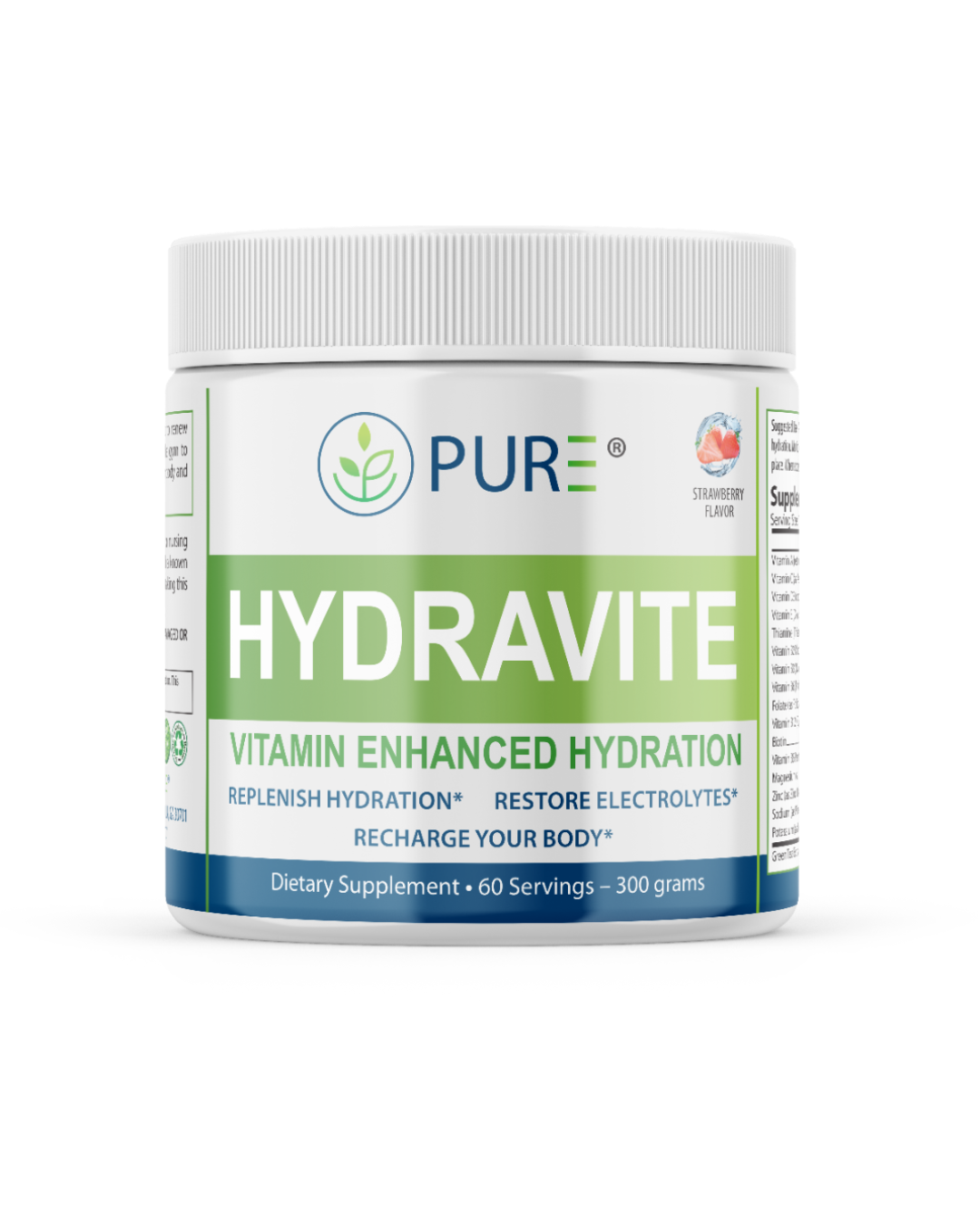 PURE HYDRAVITE, a Vitamin Enhanced Hydration Drink