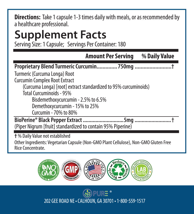 PURE TURMERIC CURCUMIN