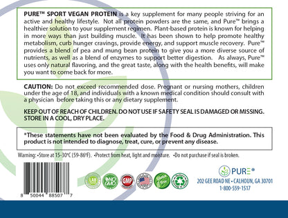 PURE SPORT VEGAN PROTEIN